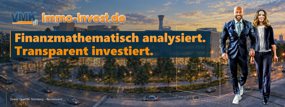 immo-invest: Finanzmathematisch analysiert. Transparent investiert.